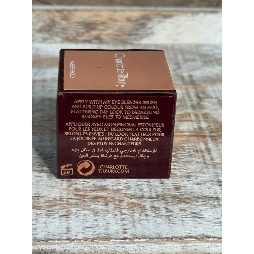 Charlotte Tilbury Eyes To Mesmerize Cream Eyeshadow Amber Gold 7ml NIB MSRP $35